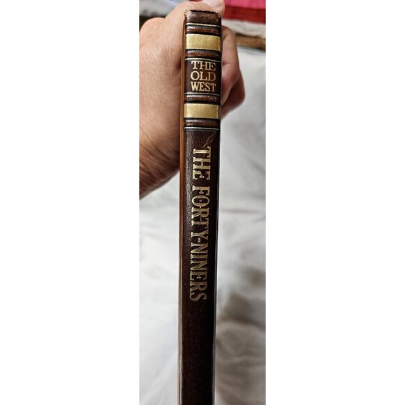 Time Life Books The Old West The Forty-Niners Faux Leather Hard Cover Book 1974 - Picture 5 of 15